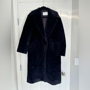 Babaton Teddy Style Coat -XS oversized